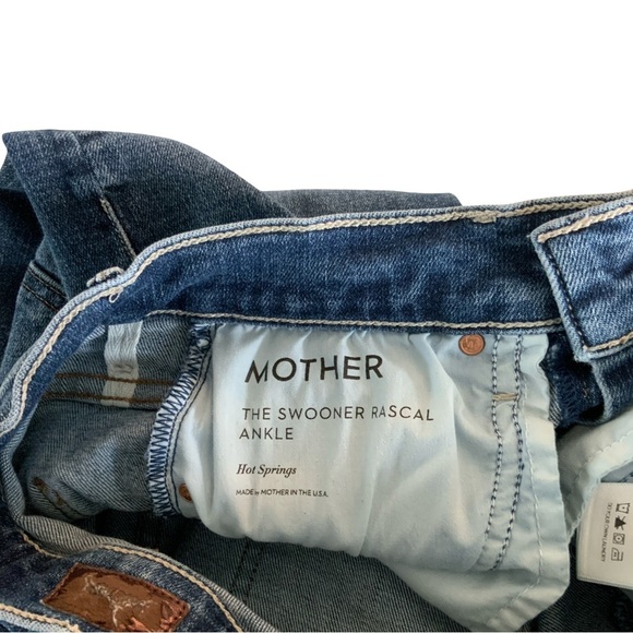MOTHER The Swooner Rascal Ankle Jean Size 25 - Picture 10 of 11
